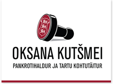 Trustee in Bankruptcy & Tartu Bailiff Oksana Kuchmei
